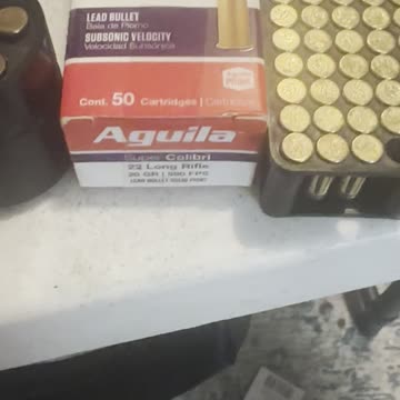 .22LR is the most versatile round. Colibrí by Aguila