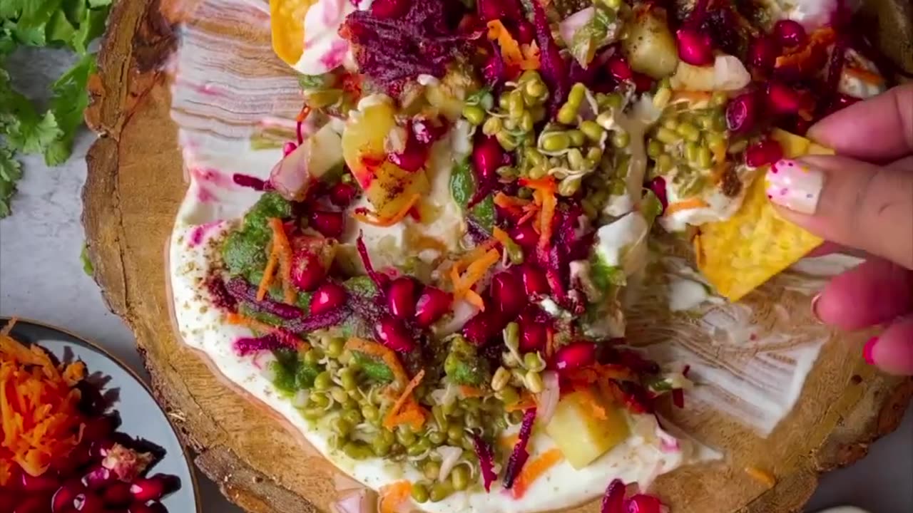 This Chaat Board will become your signature party snack!