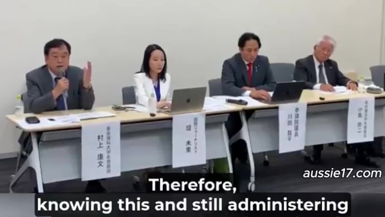 Japan’s Emergency Press Conference Highlights Urgent Concerns About mRNA vaccines