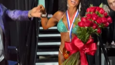 Your NEWEST Ms. Bikini Olympia JEN DORIE -Backstage