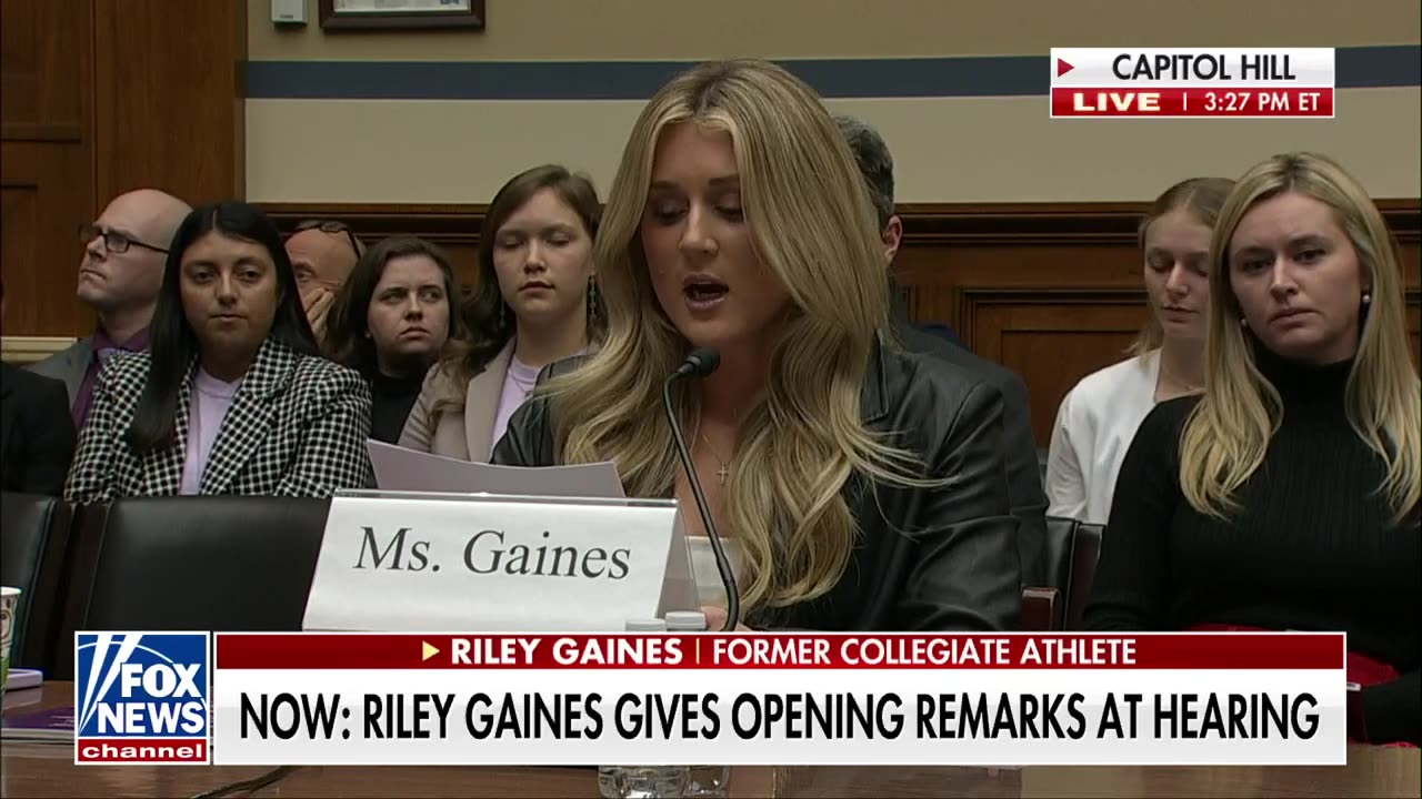 Riley Gaines: This is sex-based discrimination