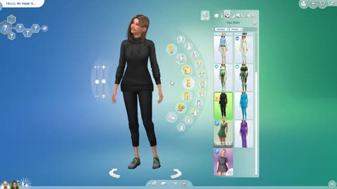 The Sims 4 CAS Create A Sim A Day