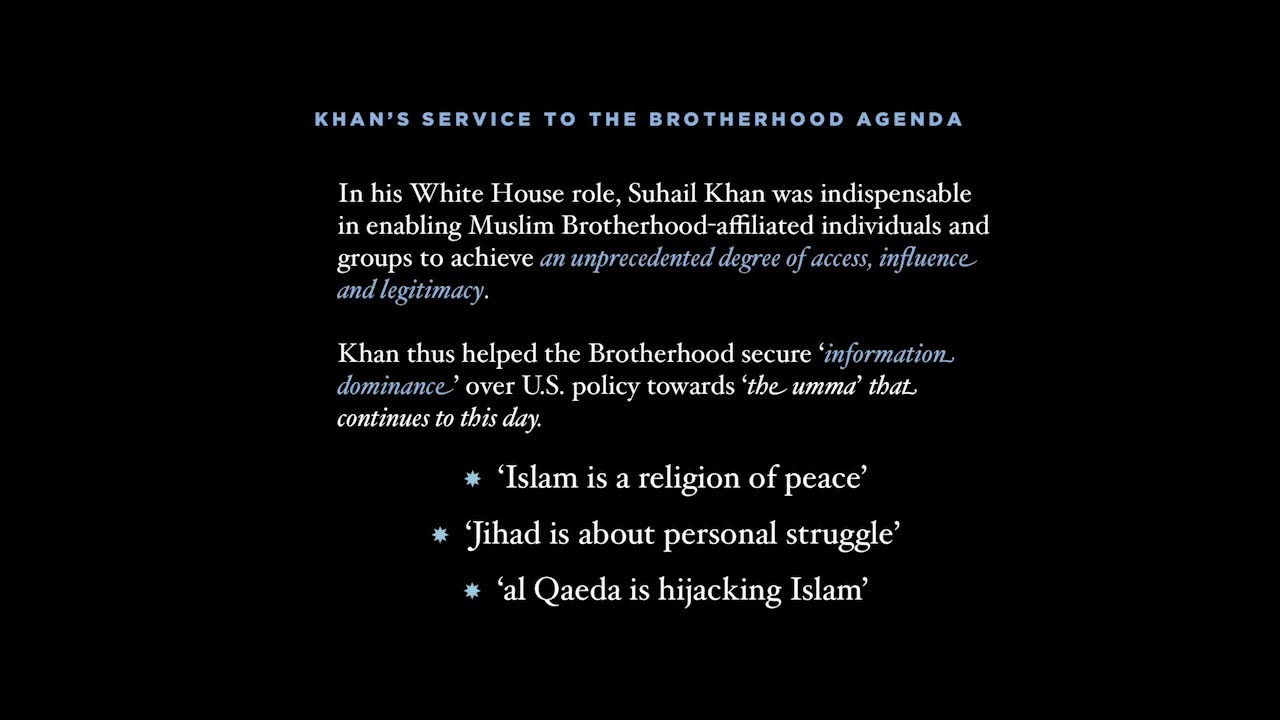 Muslim Brotherhood in America, Part 4 Suhail Khan, A Case Study in Influence Operations
