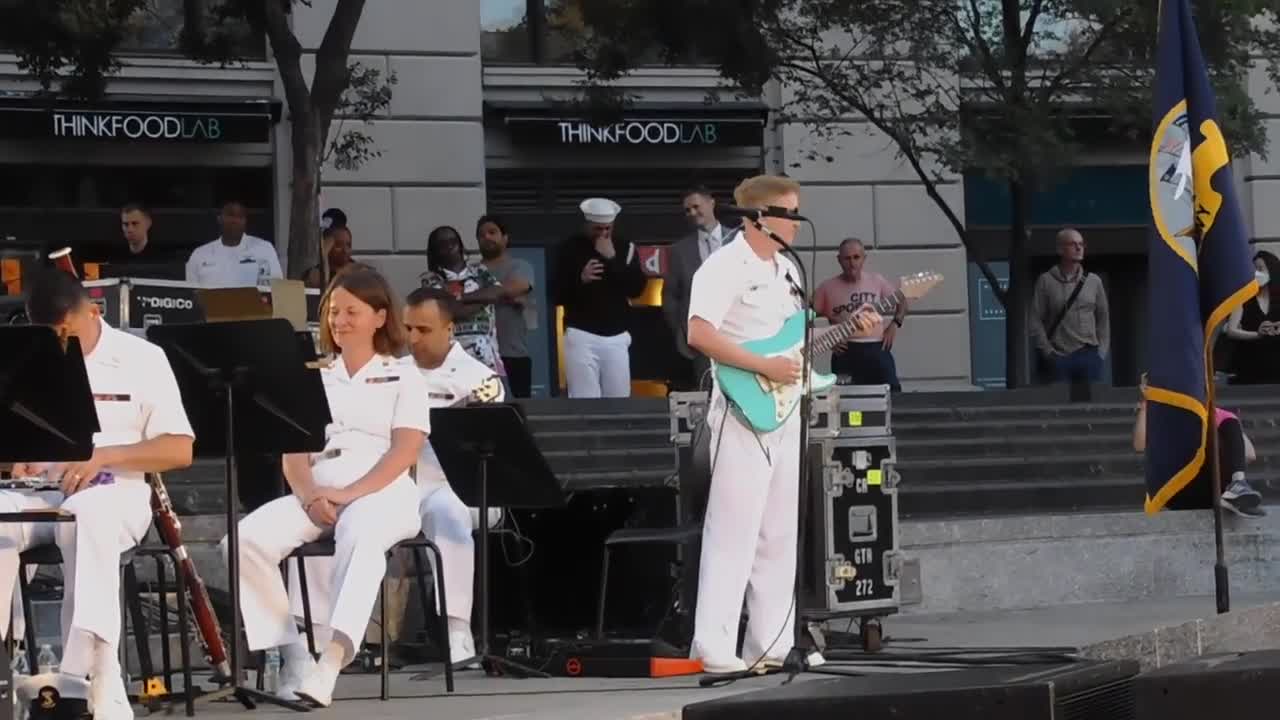 U.S. Navy Band "Concert on the Avenue" June 21, 2022 Music from Top Gun