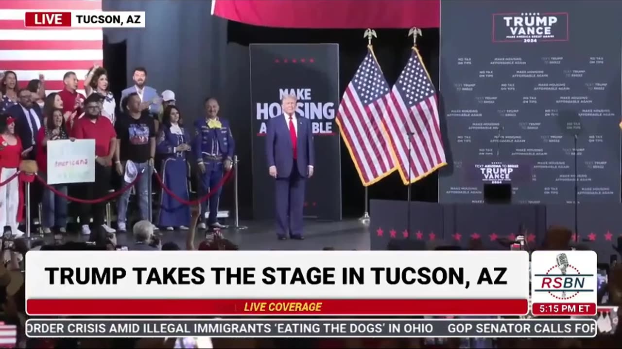 Trump Rally - September 12th, 2024 in Tucson, Arizona