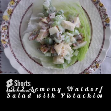 1912 Lemony Waldorf Salad with Pistachios