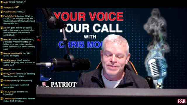 2021-12-18 22:00 EST - Your Voice, Your Call: with Chris Moore