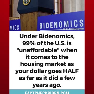 FACT CHECK: Joe Biden is destroying the American Dream for millions of people