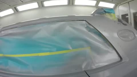 Video 3 of completing car painting operation