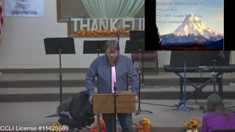 Greetings From Moose Creek Baptist Church 11/3/2024