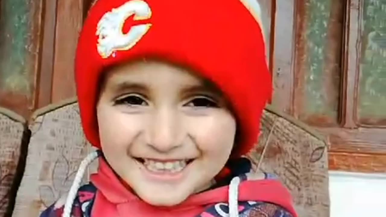 Cute Boy Announces Arrival of Corona in his Area