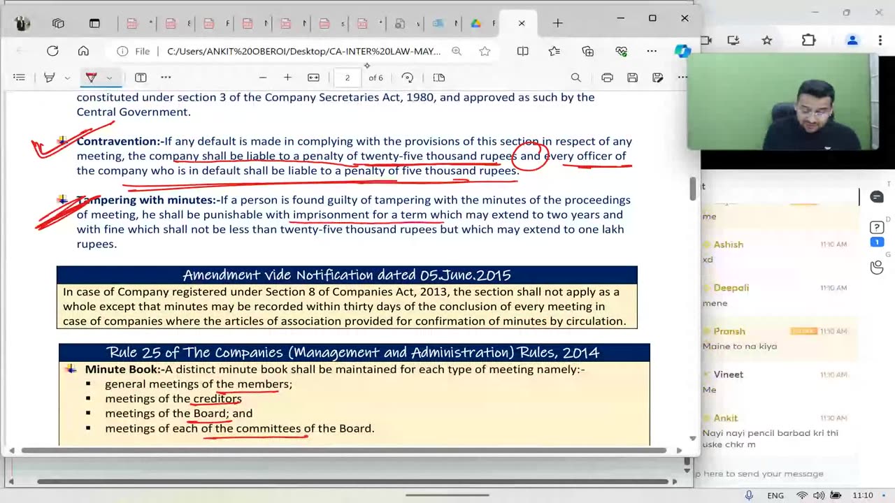 General meeting part-7