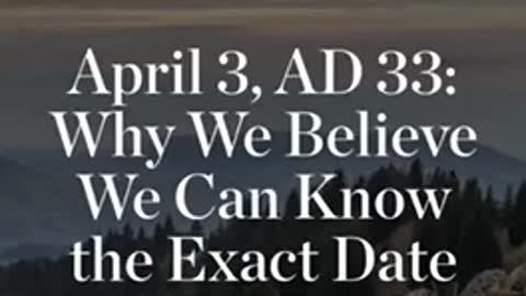 Are We "Out Of Time"?
