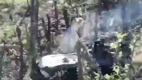Soldiers of the 30th brigade showed footage of the offensive near Bakhmut
