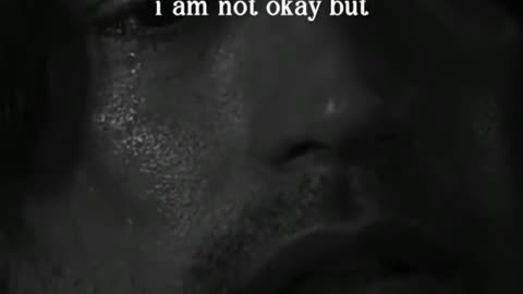 I am not okay// sad poetry