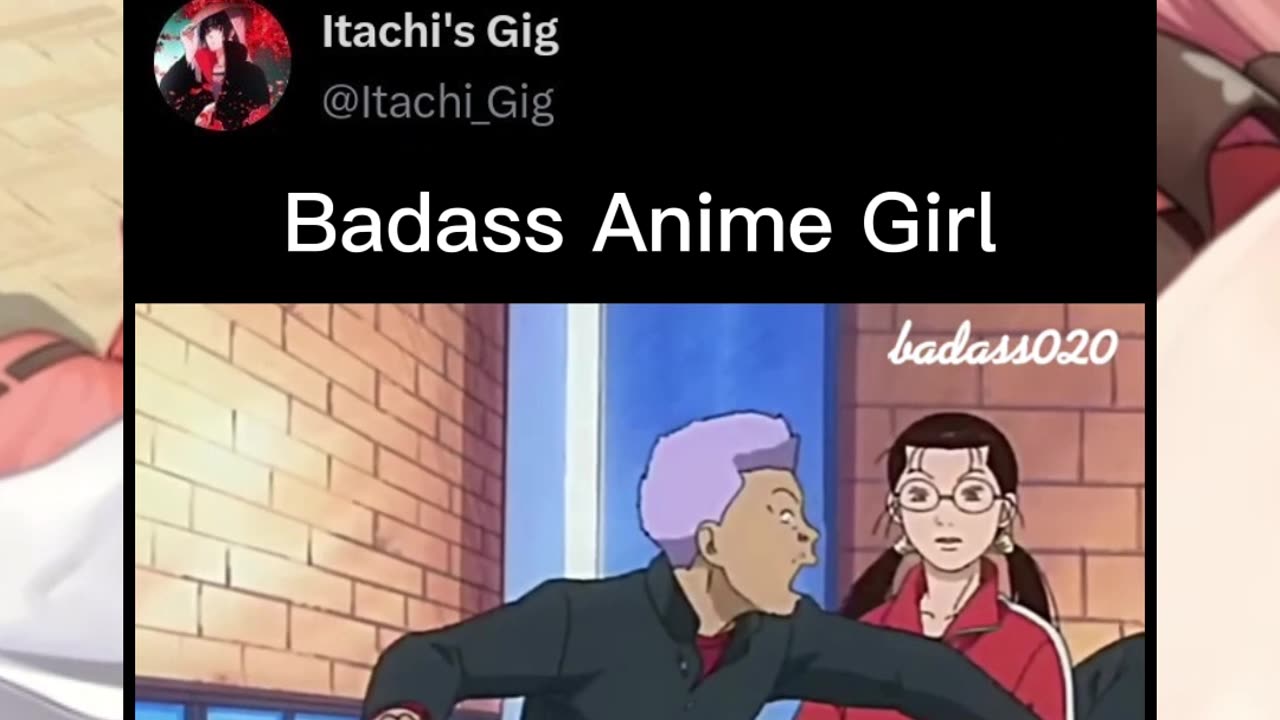 Badass Anime Girl [Anime: The Gokusen]