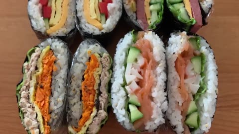 Folded Kimbap | Sushi Sandwich | Easy Bento Box Lunch Ideas | EasyPeasy333