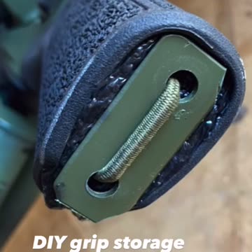 DIY Storage compartment for AR15 Grips