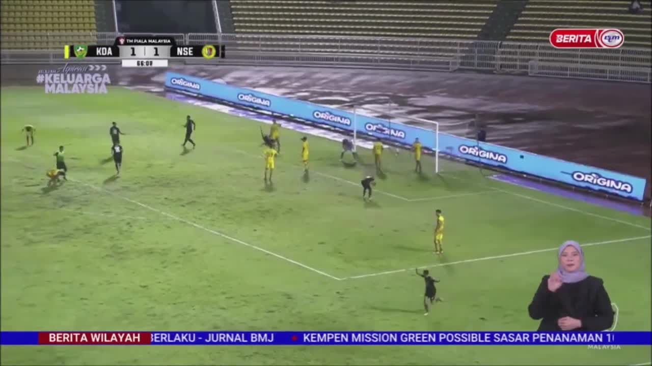 27 OKT 2022 -BERITA WILAYAH-PIALA MALAYSIA 2022-KDA FC TEWAS 1-2 MENENTANG N9 FC