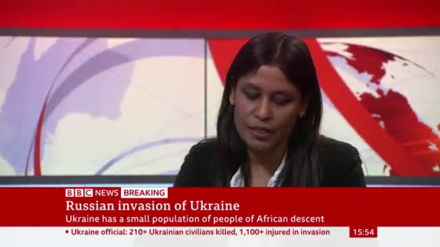 Ukrainian racism? Or retaliation using students?