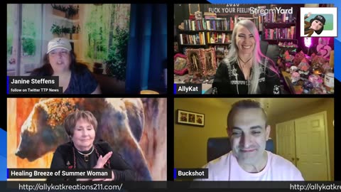 Saturday Night roundtable w/Janine, Ally, Marcia and myself