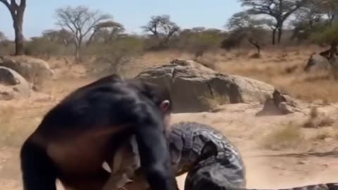 Animals attack video