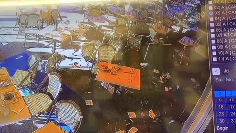 Over the weekend Le Petit Four patron was mugged by two suspects.