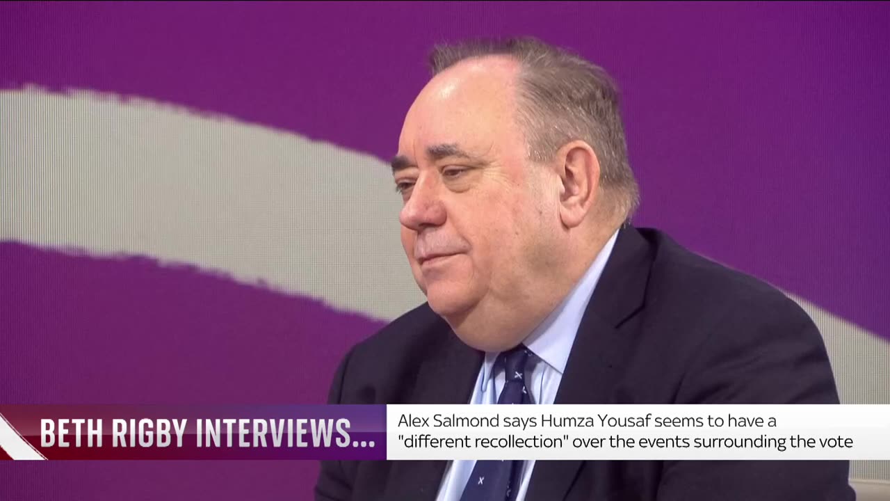 Beth Rigby interviews... Alex Salmond.