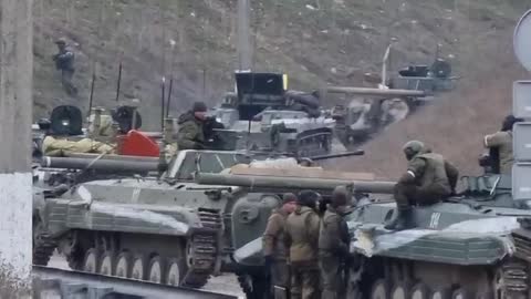 The capture of Kherson by units of Russian forces