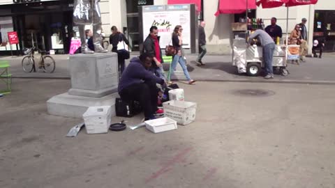 Street music in New York City