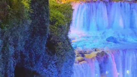 THE PICTURESQUE TOWN OF FURONG BUILT ON A WATERFALL