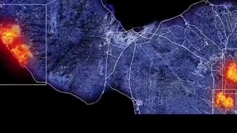 The Video Shows the Position of the Satellites When the Fires Started