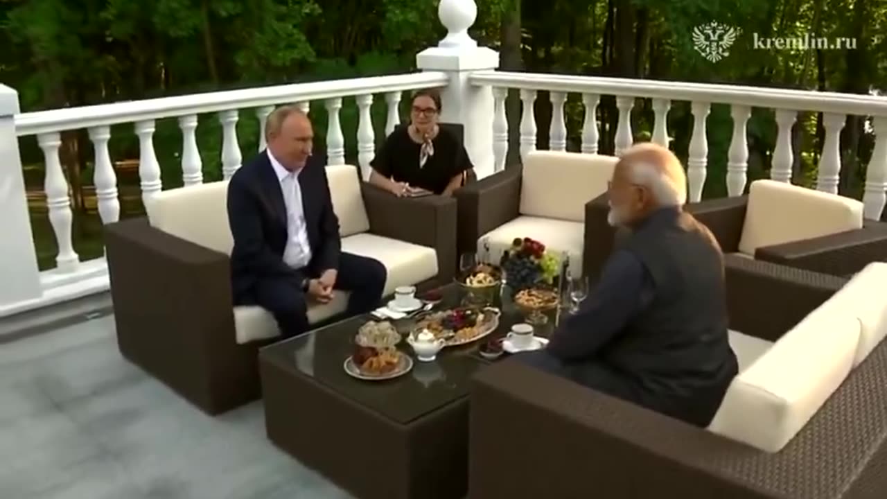 Putin and India Prime Minister BRICS Talks