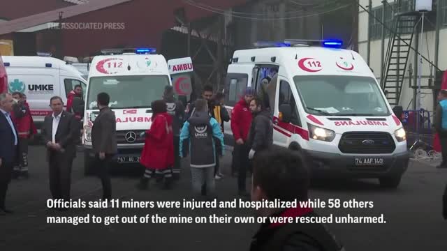 Death toll rises to 41 in Turkey coal mine explosion