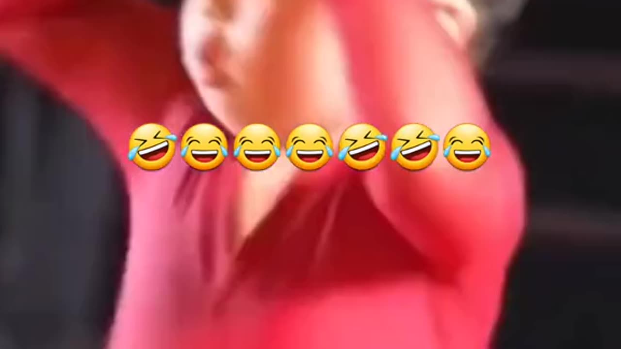 The angry dance by baby girl