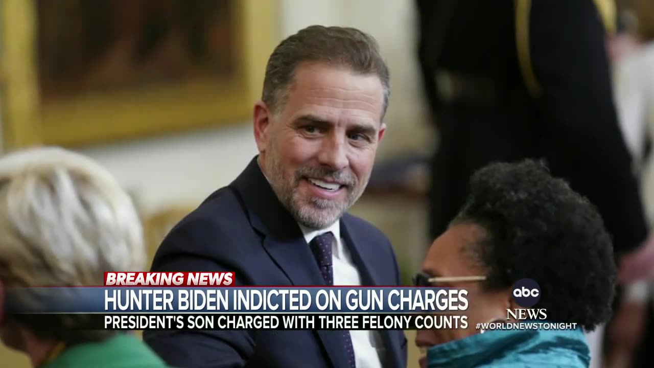 Hunter Biden indicted on federal gun charges