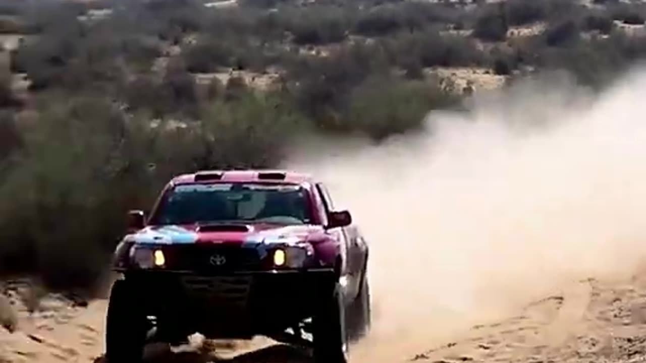 Off road jeep rally