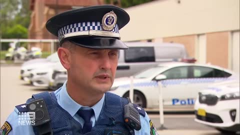 Alleged white supremacist charged with ramming into police car | 9 News Australia