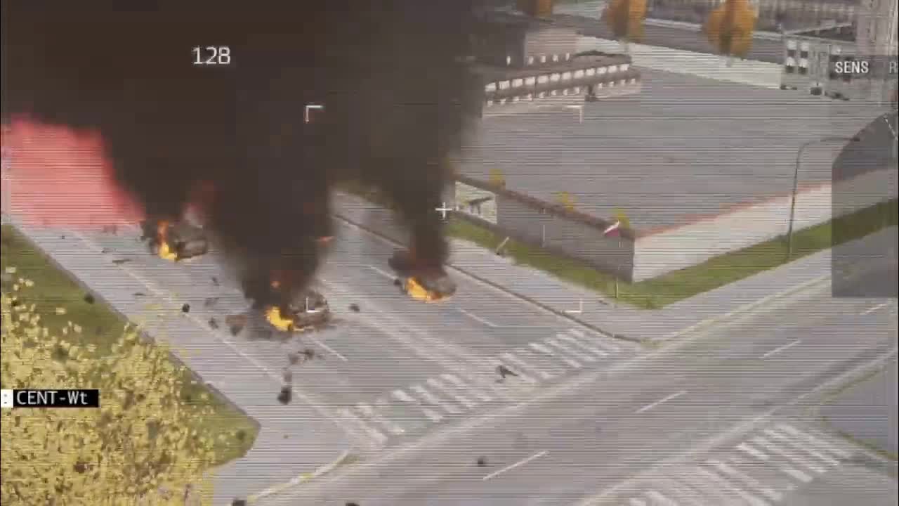 American arma simulator attacking russia