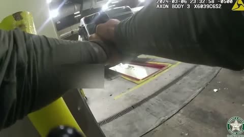 Body cam shows police shoot and kill bus mechanic moments after he ambushed and killed co-worker