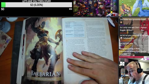 Chapter 3, Character Creation & Barbarian: D&D 5E Player's Handbook 2024 Review & Read-Along