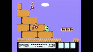 Super Mario Bros. 3 Two-Player Playthrough (Actual NES Capture) - World 2