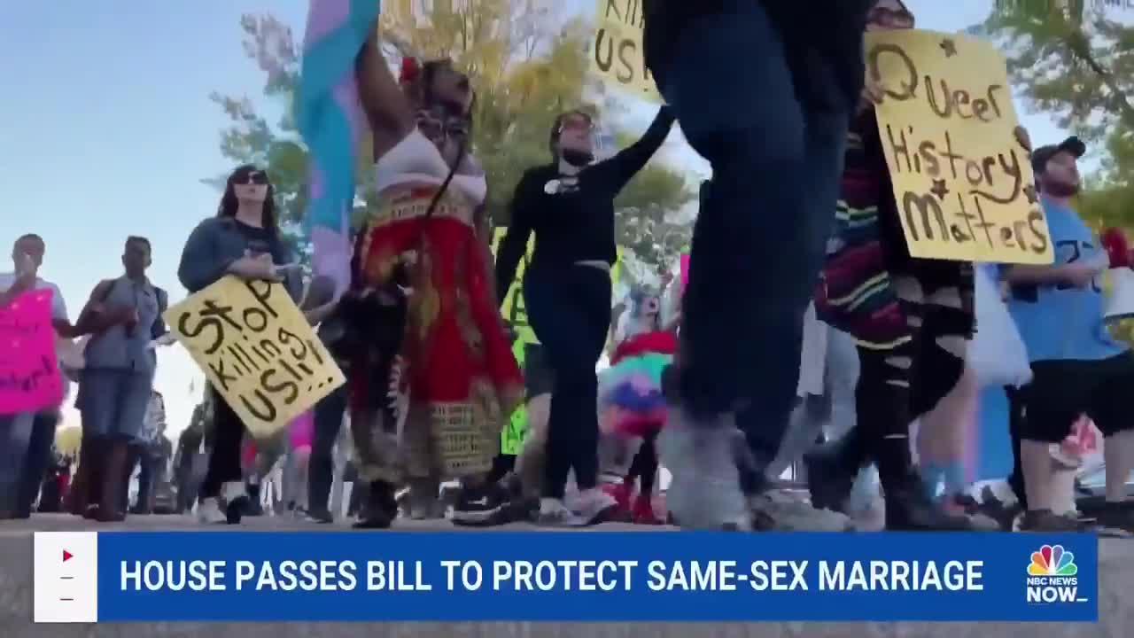 LGBTQ Community Members Fear Rollback As House Votes In Favor Of Respect For Marriage Act