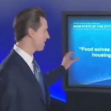 FLASHBACK: Gavin Newsom's Plan to End Homelessness Couldn't Have Aged Any Worse