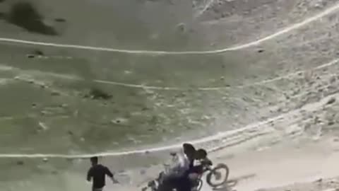 Funny bike ride