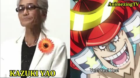 Franky Voice Actor / One Piece / Kazuki Yao / Japanese Seiyuu