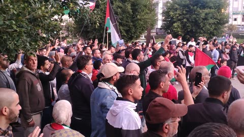 الحكومات زيرو مسيرة احتجاجية على خلفية مرور 400 يوم من العدوان على غزة طنجة 10 11 2024