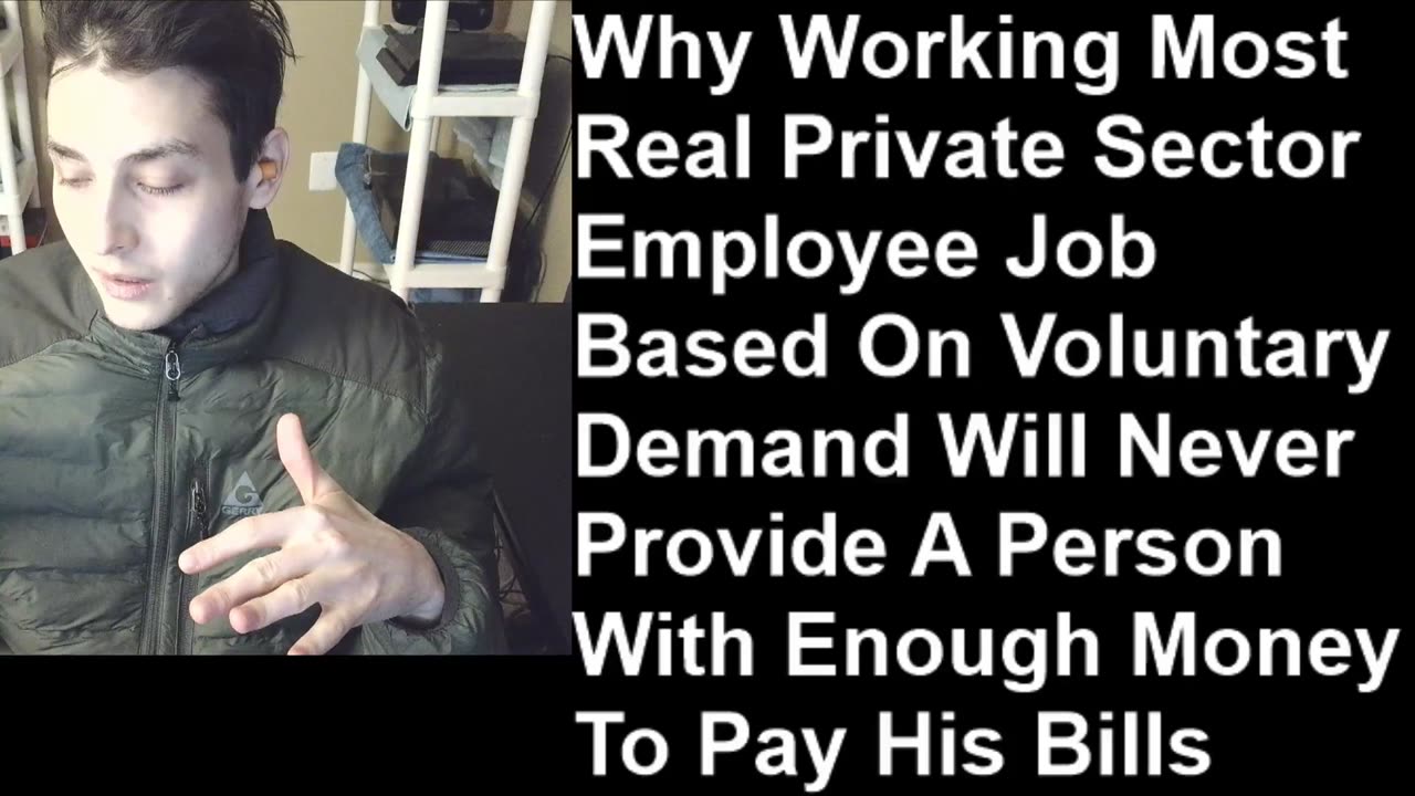 Why Working Most Employee Jobs Will Never Provide A Person With Enough Money To Pay His Bills