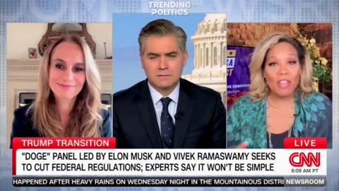 CNN panel LOSES IT over Trump’s close ties to Elon Musk.