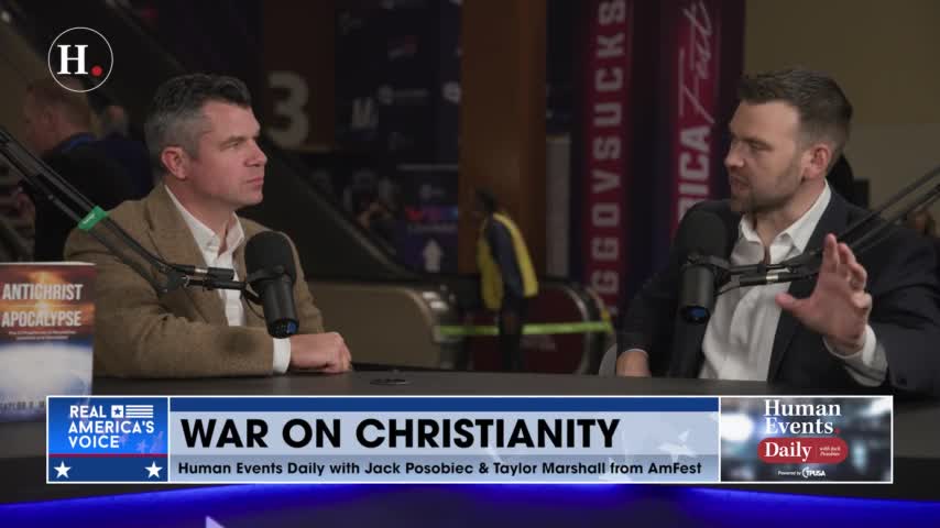 Dr. Taylor Marshall to Jack Posobiec: "I think there is collusion between Joe Biden and Pope Francis. They're on the same team"